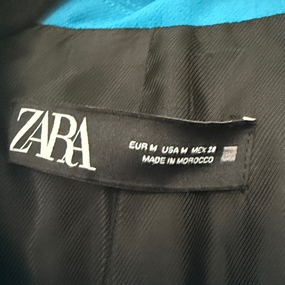 Zara Blue Blazer - Picture 2 of 5